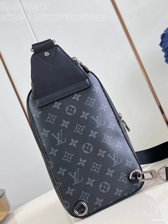 LOUIS Avenue VUITTON Slingbag-16*33*5.7CM 0523